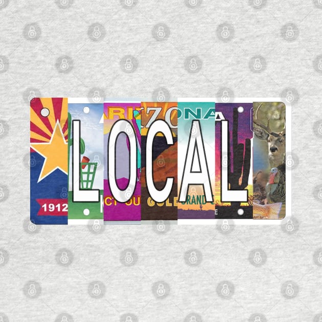 Arizona Local, License Plates by stermitkermit